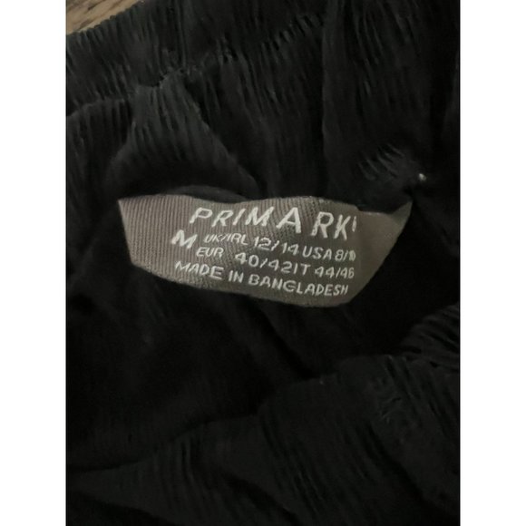 PRIMARK Black Stretch High Waisted Shots Size Medium - Picture 4 of 4